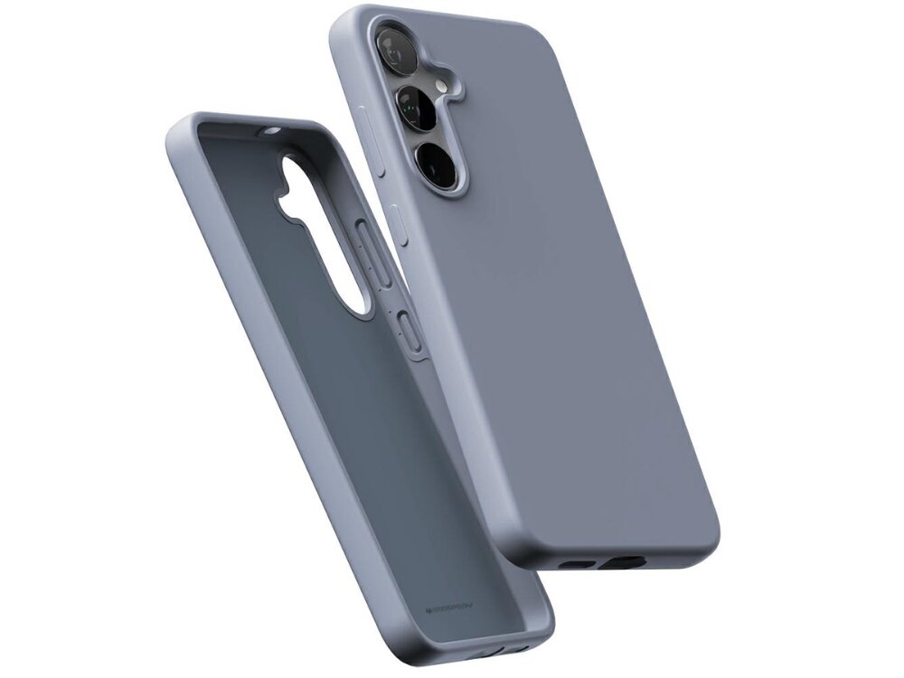 Etui MERCURY Pure MagSafe Silicone
                etui z tyłu i frontu na białym tle