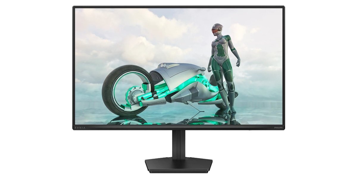 Monitor PHILIPS 27M2N3200NF na białym tle.