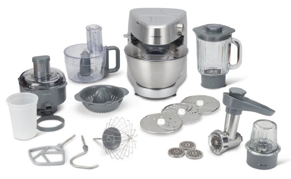 Robot kuchenny planetarny KENWOOD KHC29.W0SI Prospero+ (1000W) z blenderem kielichowym, maszynka do miesa zestaw komplet wyposazenie akcesoria