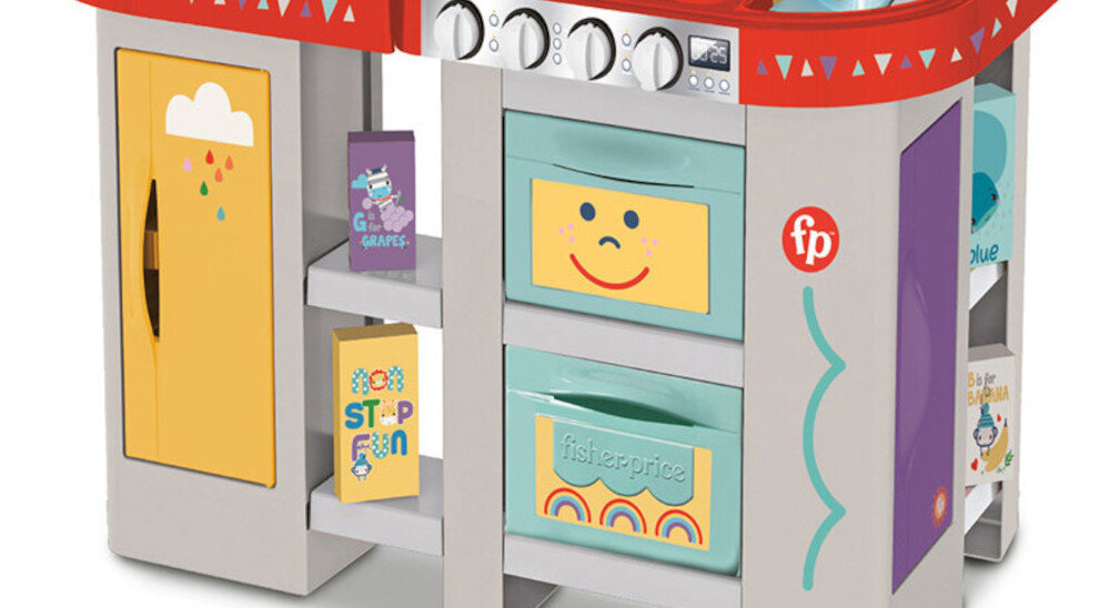 Zabawka kuchnia FISHER PRICE 7110 nauka zabawa rozwój mała motoryka akcesoria