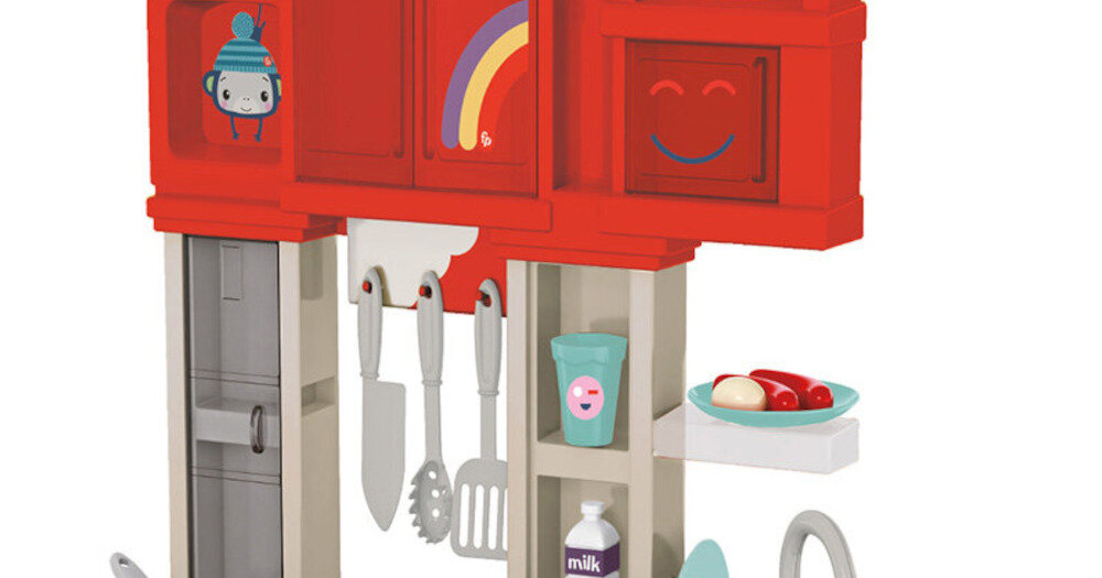 Zabawka kuchnia FISHER PRICE 7110 pomysł prezent wiek dla dzieci upominek urodzinowy