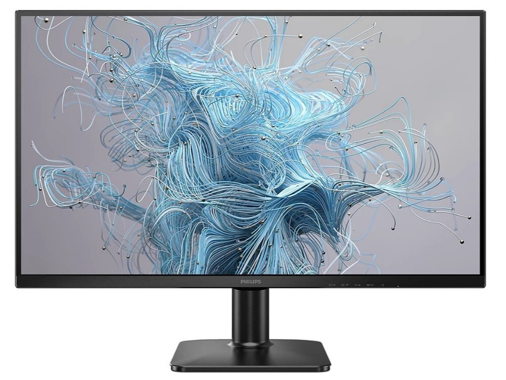 Monitor PHILIPS 27E2N1500L na białym tle.