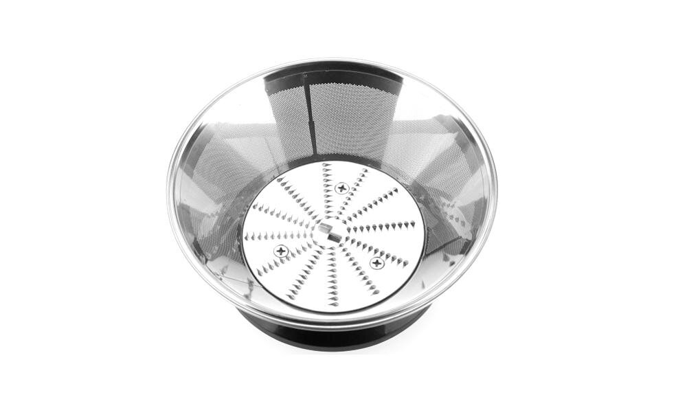 HYUNDAI-JE337-II sokowirówka wydajny silnik moc ruch wsteczny warzywa owoce twardość szybkość praca sitko stal nierdzewna separator piana