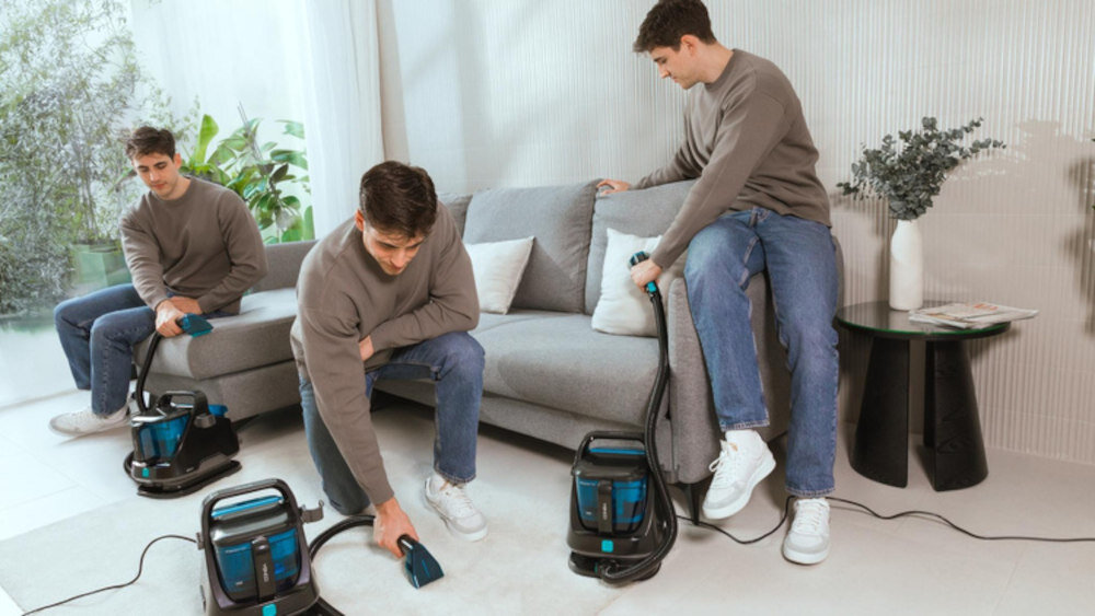 Odkurzacz CECOTEC Conga 5000 Carpet&Spot Clean XXL wygląd design prezentacja wizualizacja Czysta tapicerka bez wysiłku