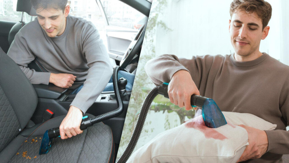 Odkurzacz CECOTEC Conga 5000 Carpet&Spot Clean XXL Energooszczędna wydajność moc praktyczne rozwiązanie wysoka skuteczność poradzi sobie z zabrudzeniami mokrymi i suchymi wykładziny, materace, chodniki i fotele