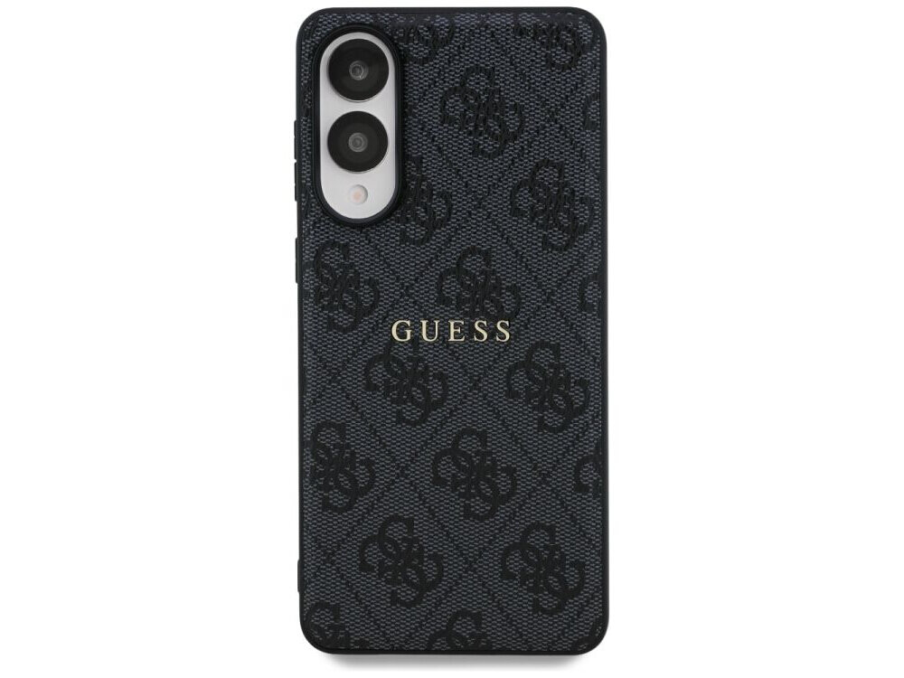 Guess 4G Ring Classic Logo MagSafe etui ochrona ekranu aparatu TPU PC Samsung Galaxy S25 Edge