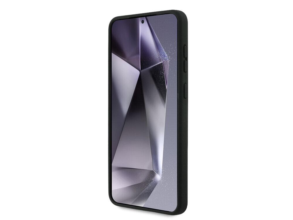 Karl Lagerfeld Silicone Double Heads And Circle MagSafe silikon mikrofibra amortyzacja ochrona Samsung Galaxy S25 Edge