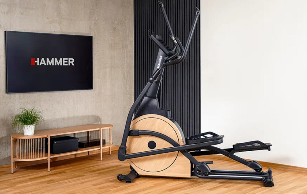 Orbitrek magnetyczny HAMMER Cross Pace 7.0 NorsK4 do treningu cardio innowacyjny design wysoka funkcjonalnosc elegancki sprzet