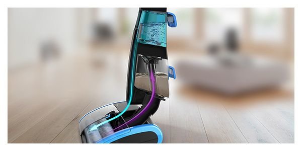 Philips Czyść skutecznie. Oddzielne zbiorniki na czystą i brudną wodę Philips Czyść skutecznie. Oddzielne zbiorniki na czystą i brudną wodę