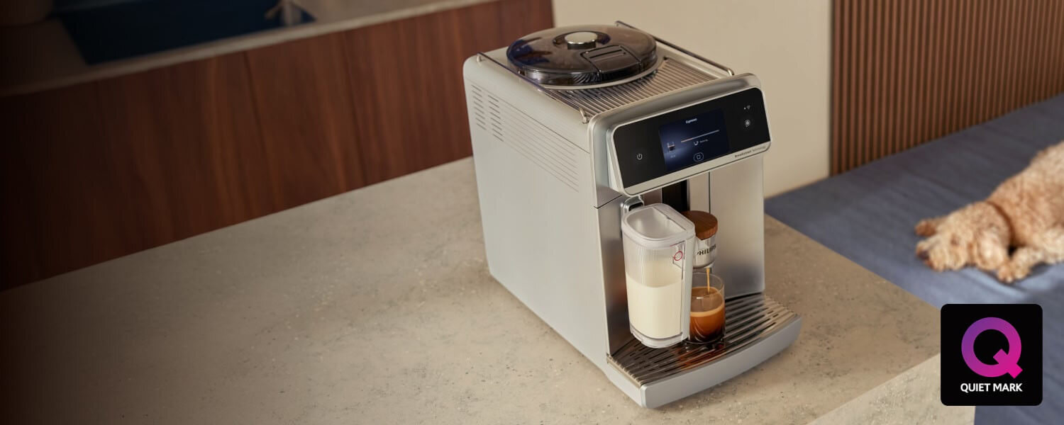 ekspres do kawy z technologią cichego parzenia