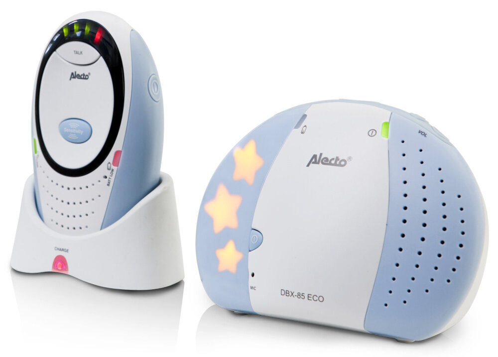 Niania elektroniczna ALECTODBX-88 Eco Dect wbudowane kolysanki 5 kolysanek lampa nocna zdalnie pilot