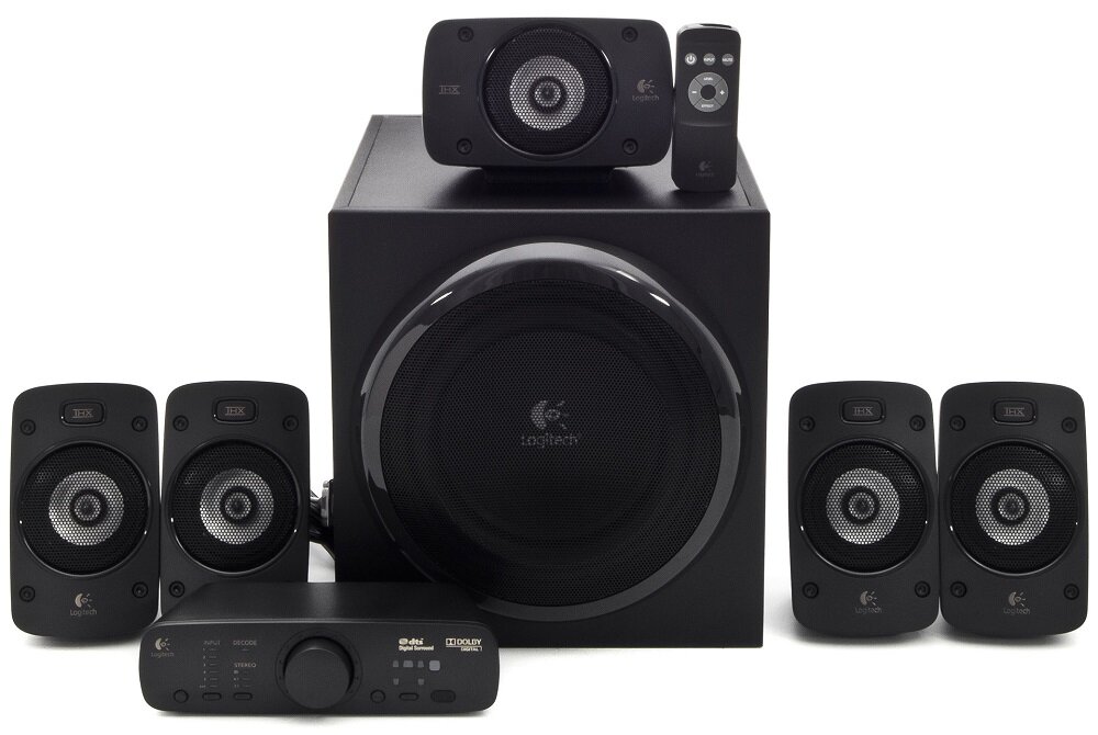 GŁOŚNIKI LOGITECH Z906 front