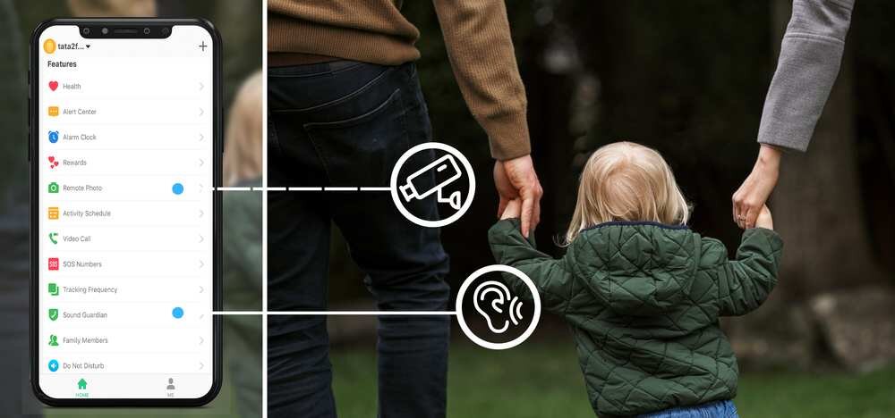 Smartwatch BEMI Play2 powiadomienia 