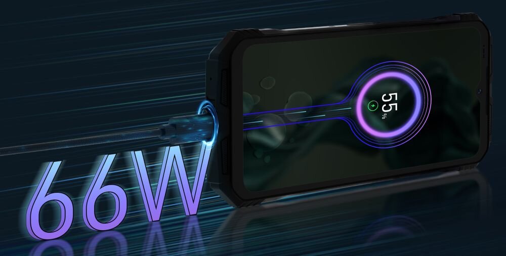 SMARTFON DOOGEE V30T ekran bateria aparat procesor ram pamięć pojemność rozdzielczość zdjęcia filmy opis dane cechy blokady system łączność wifi bluetooth obudowa szkło odporność porty muzyka transfer sieć przekątna matryca waga czujniki oled amoled ips