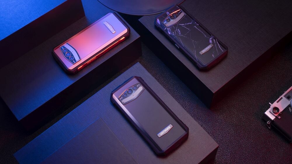 SMARTFON DOOGEE V30T ekran bateria aparat procesor ram pamięć pojemność rozdzielczość zdjęcia filmy opis dane cechy blokady system łączność wifi bluetooth obudowa szkło odporność porty muzyka transfer sieć przekątna matryca waga czujniki oled amoled ips
