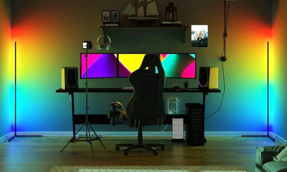 Lampa LED MOZOS LC RGB Biały