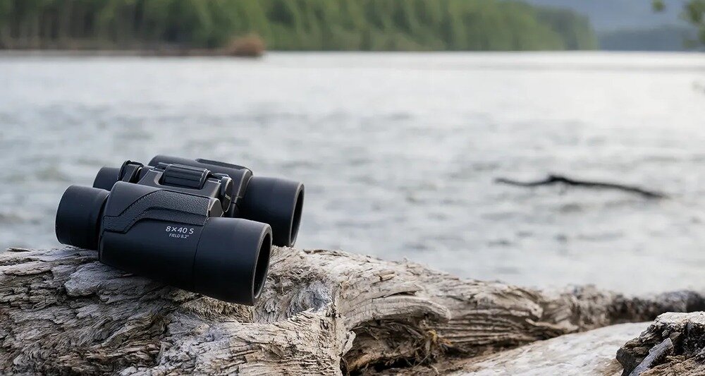 Lornetka OM System (Olympus) 8x40 S szerokie pole widzenia obserwacja plener