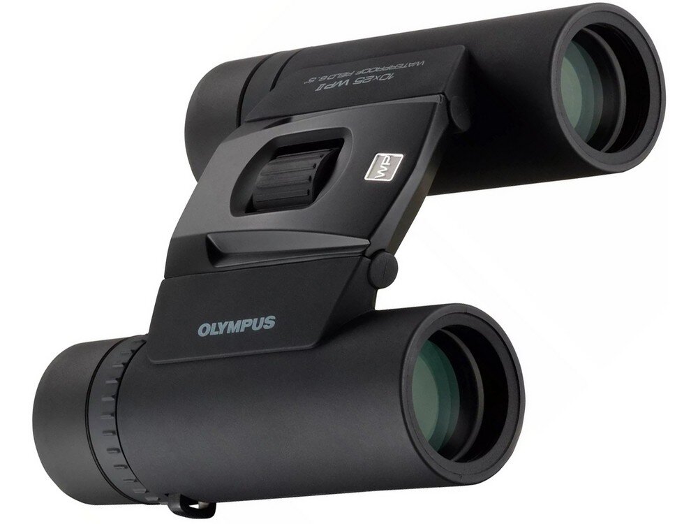 Lornetka OLYMPUS 10x25 WP II pryzmat BaK-4 wielowarstwowe soczewki 8x powiększenie obserwacja ptaków sport