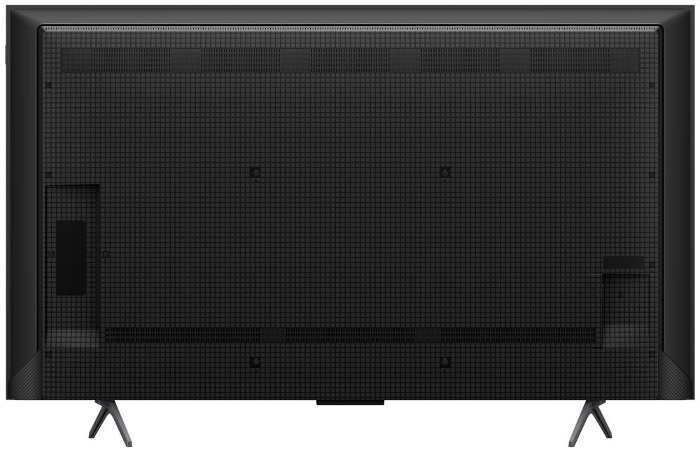 Telewizor TCL 55C69K  - Styl i forma, która zachwyca, telewizor od frontu, telewizor od tyłu po skosie