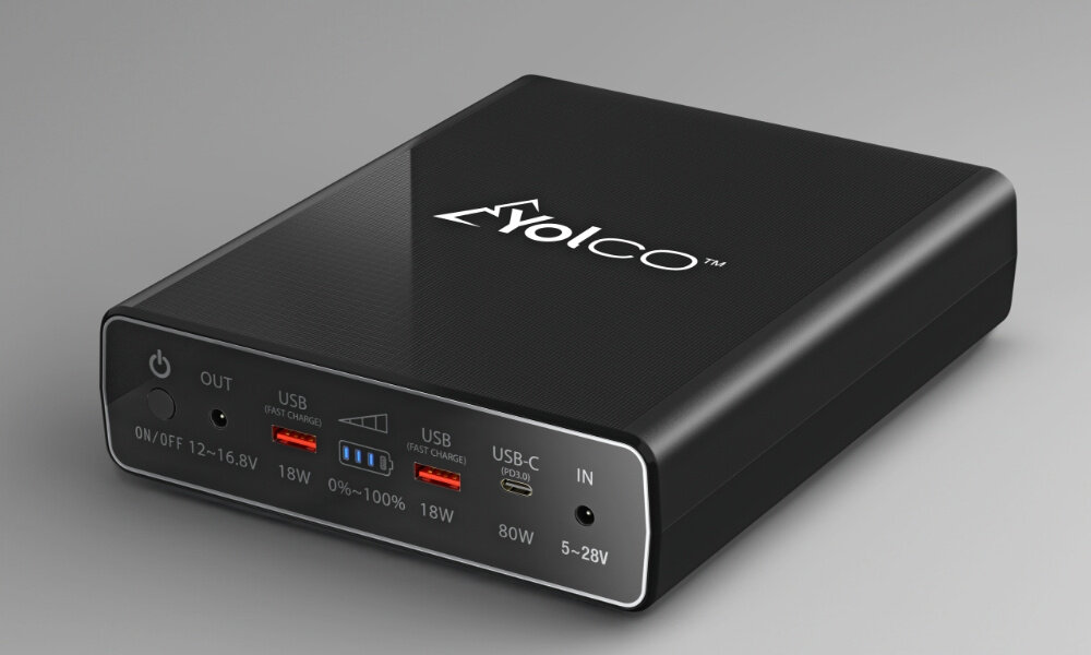 Bateria do lodówek YOLCO RSX6 źródło zasilania szybkie ładowanie do dwóch urządzeń jednocześnie