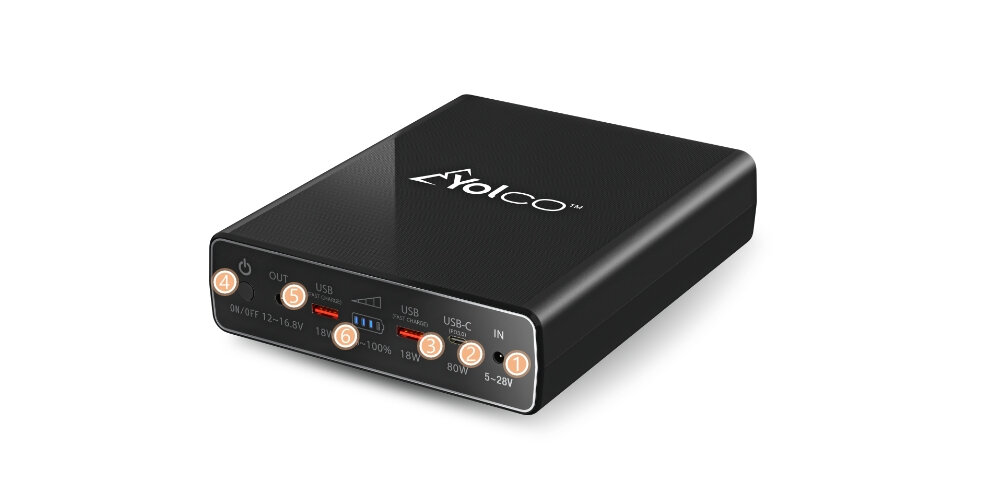 Bateria do lodówek YOLCO RSX6