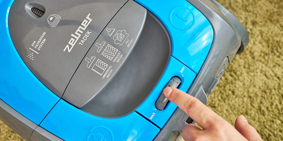 ODKURZACZ ZELMER ZVC262 TADEK Mini turboszczotka delikatna szczotka ssawka szczelinowa 2w1 precyzja czyszczenie