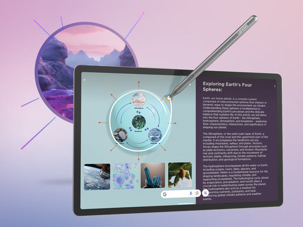 Tablet LENOVO IdeaTab Pro ZAE40133PL 12.7 8/256GB Wi-Fi Szary + Rysik zakreślane rysikiem obiektu do wyszukania