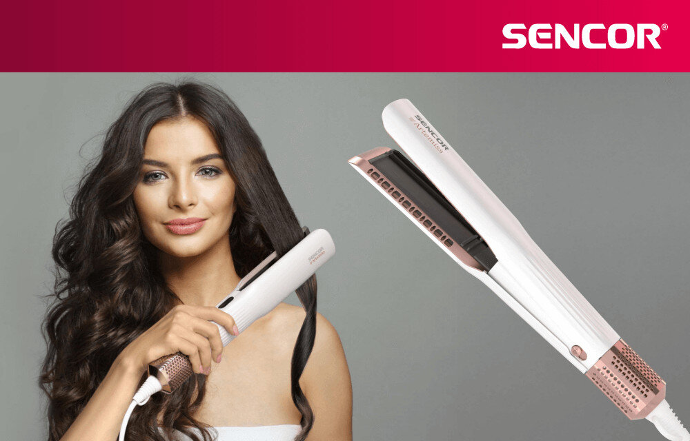 Aeroprostownica SENCOR Artemiss SHI 9100RS prezentacja design wizualizacja wygląd Stylizacja włosów
