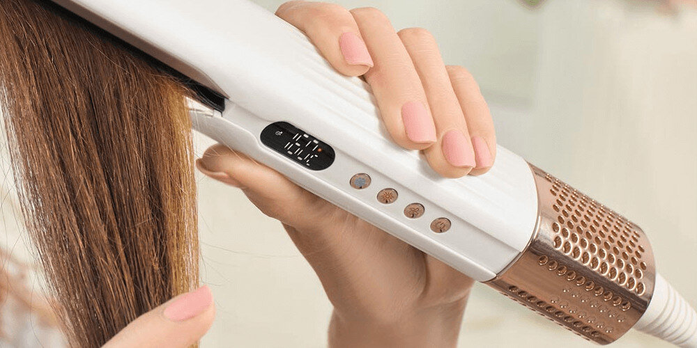 Aeroprostownica SENCOR Artemiss SHI 9100RS Możliwość dostosowania potrzeby temperatura ustawienia zakres 3 tryby nawiewu opcja chłodnego powietrza dopasowanie potrzeby rodzaj włosów