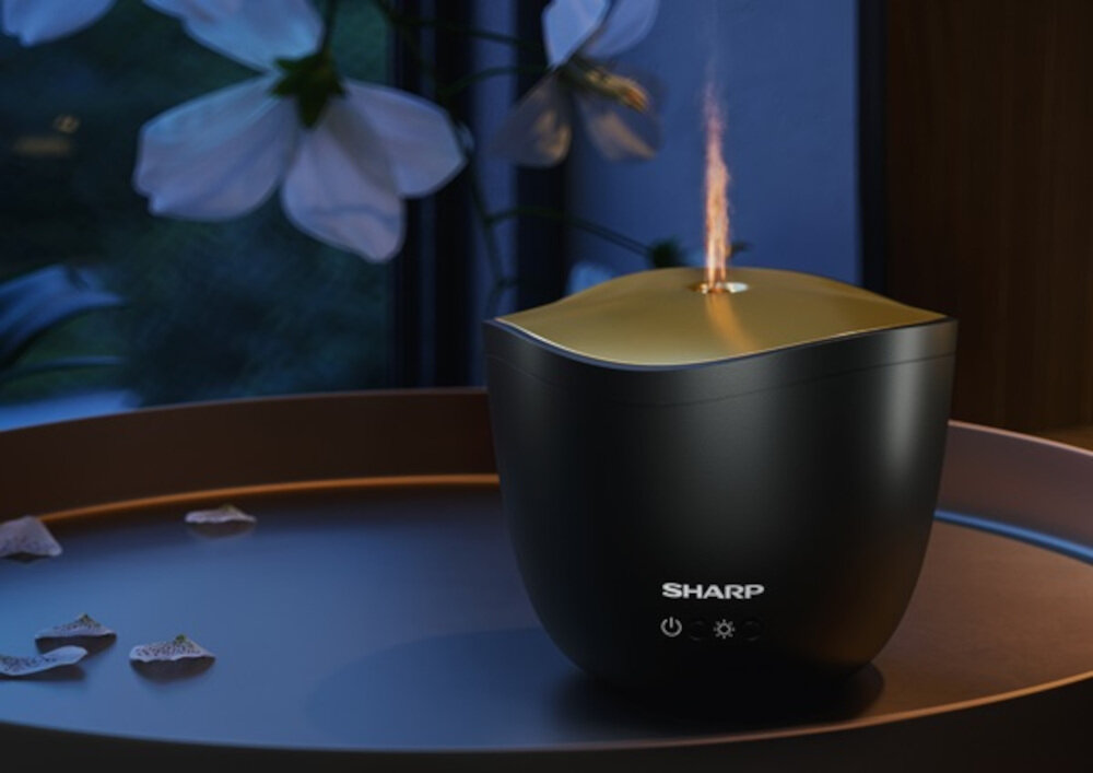 Aromatyzer SHARP DF-A1U-T Brazowy wygodne sterowanie wygoda uzytkowanie