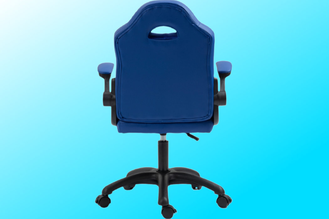 Fotel COBRA Junior Pro Czerwono-niebieski dziecko wygoda zabawa komfort nauka wytrzymałość regulacja