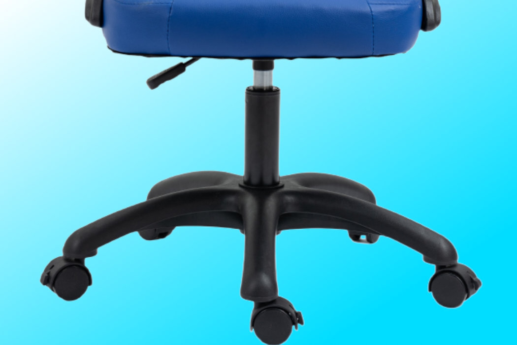 Fotel COBRA Junior Pro Czerwono-niebieski dziecko wygoda zabawa komfort nauka wytrzymałość regulacja