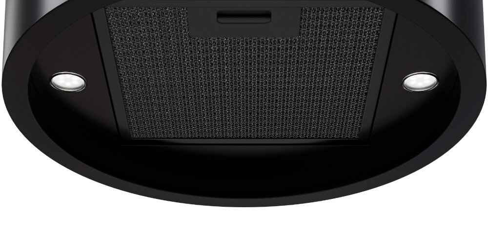 Okap GLOBALO Newelio Isola 39.1 Biały Oświetlenie led