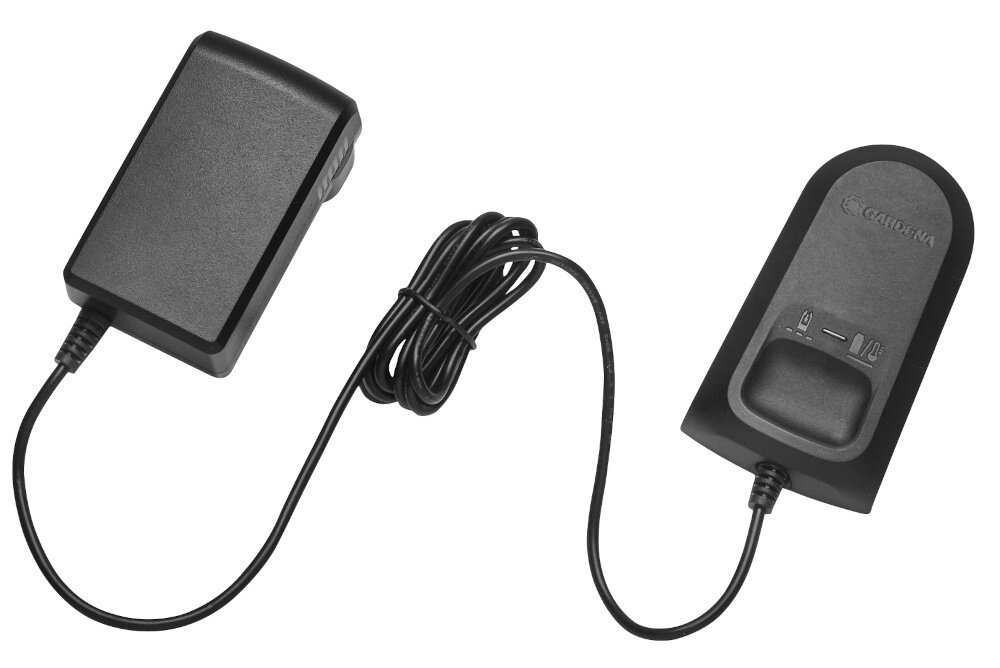 Ładowarka GARDENA P4A AL 1810 CV 14900-20 wyswietlacz LED informacja o biezacym stanie ladowania