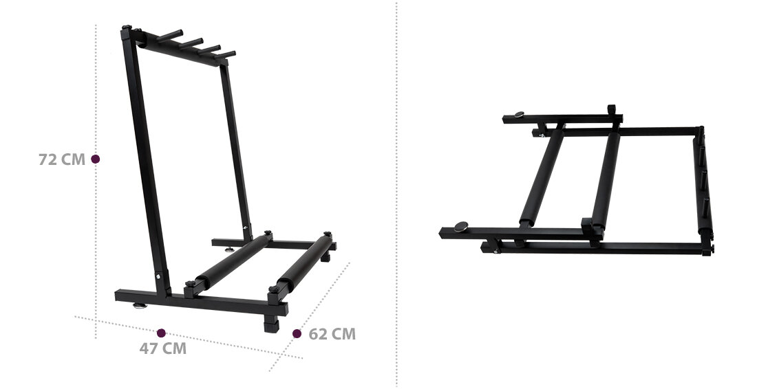 Statyw gitarowy MUSICMATE MM-AG80 Tenuto zestaw