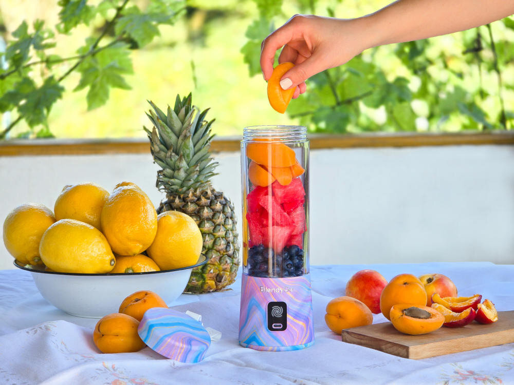 Blender personalny BLENDYGO 3 Milky Ice Bezprzewodowy wygląd design prezentacja wizualizacja