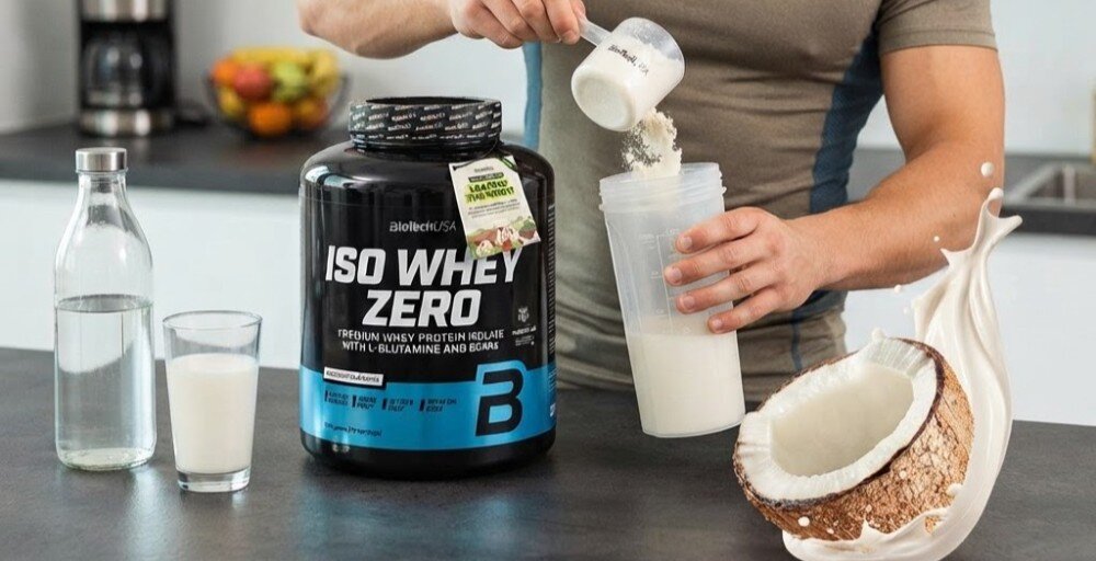 Odżywka białkowa BIOTECH Iso Whey Zero Kokosowy (1816 g) Bez cukru