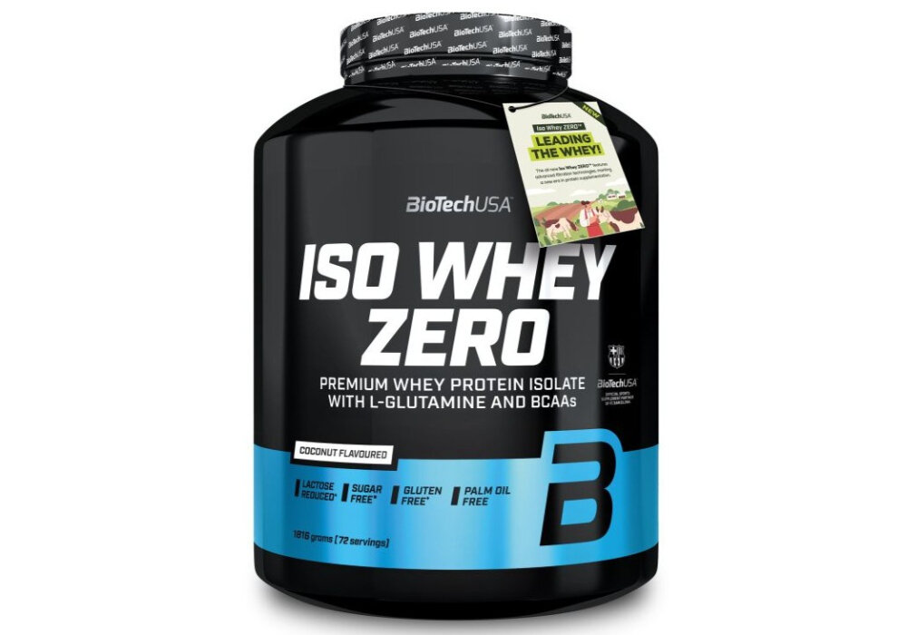 Odżywka białkowa BIOTECH Iso Whey Zero Kokosowy (1816 g) Bez cukru