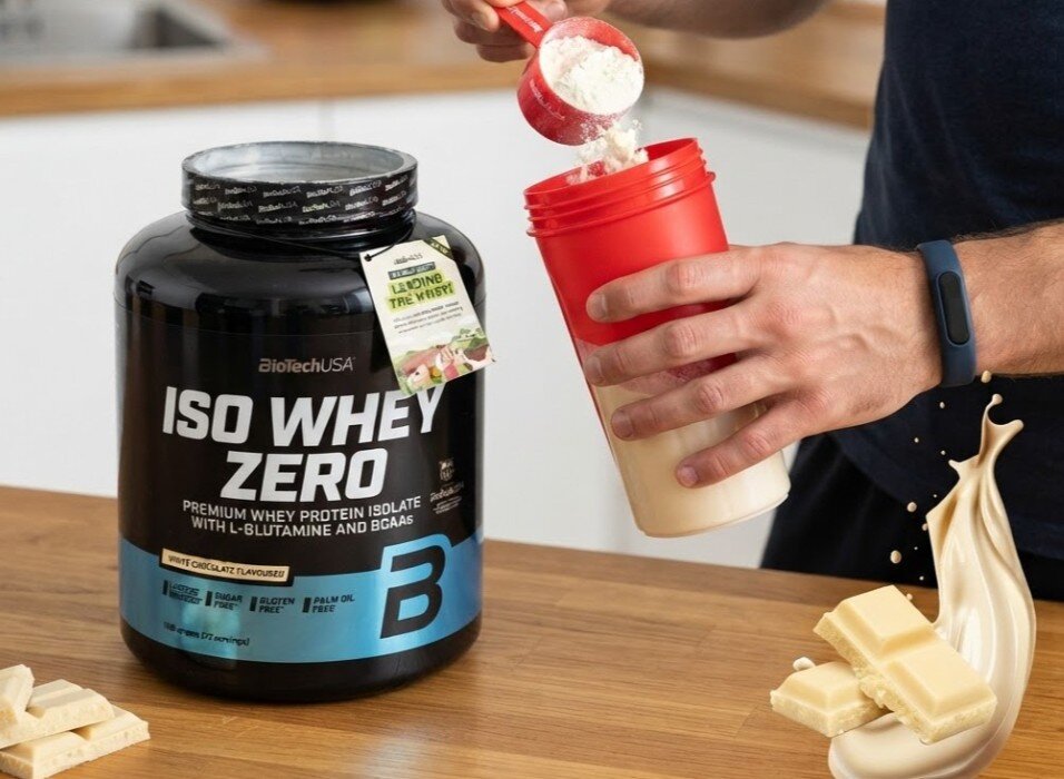 Odżywka białkowa BIOTECH Iso Whey Zero Biała czekolada (1816 g) Bez cukru