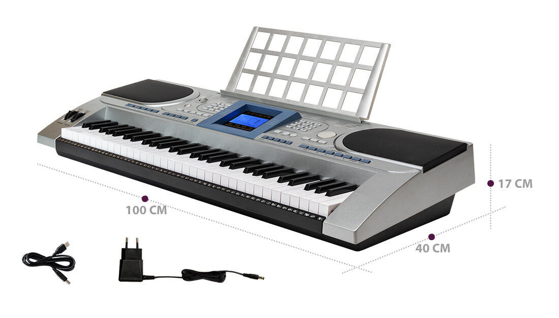 Keyboard MUSICMATE MM-KB-140 StageKey zestaw