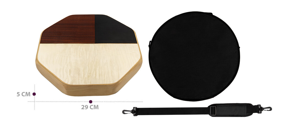 Cajon MUSICMATE MM-DRM60 DrumBox zestaw