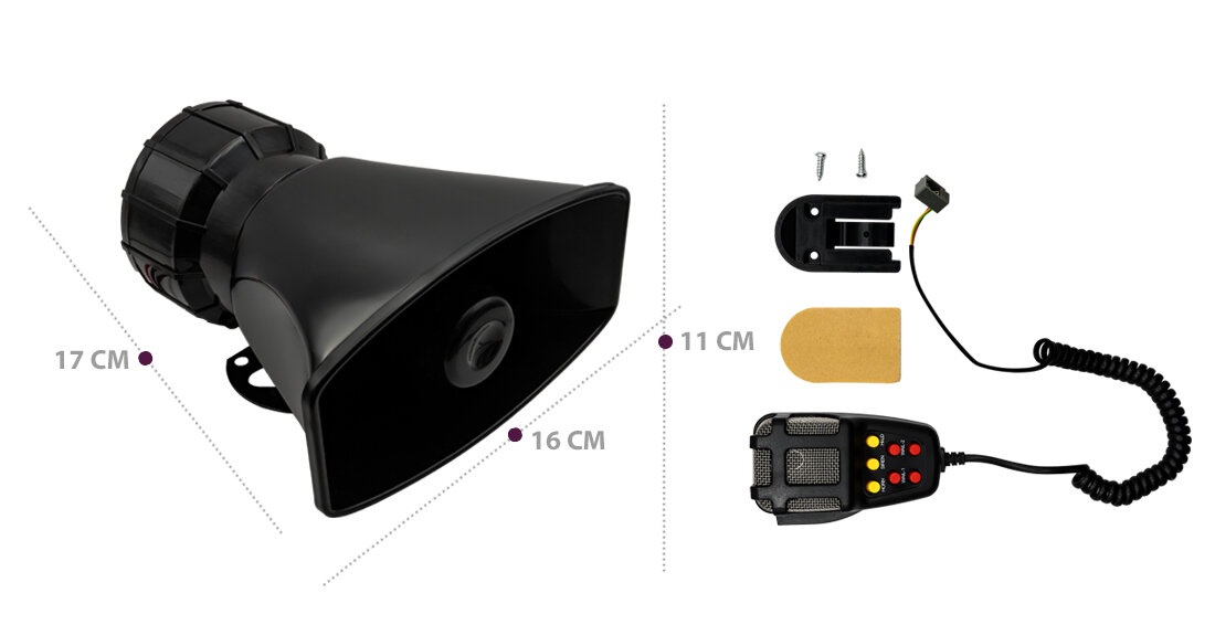 Megafon MUSICMATE MM-GH10 RoadVoice zestaw