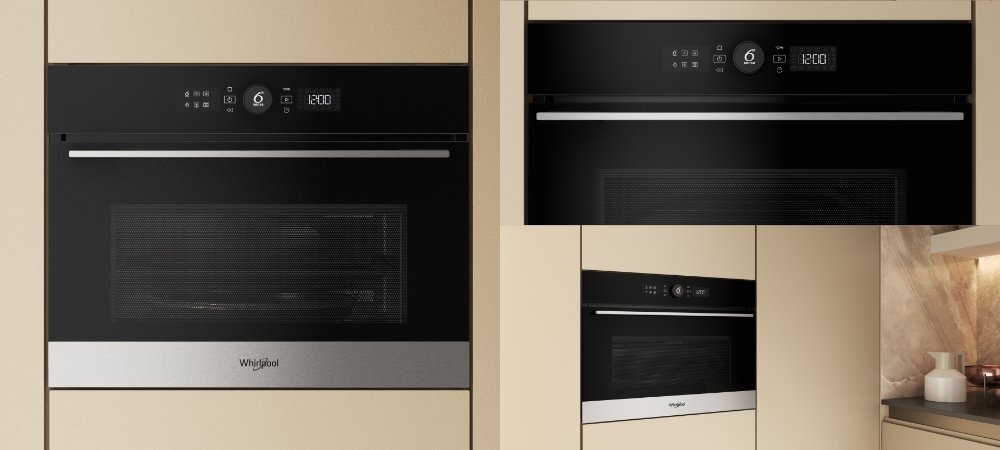 KUCHNIA MIKROFALOWA WHIRLPOOL WMW57DHMX wizualizacja wygląd styl szczegóły elementy design kolekcja W Collection Kitchen Suite intuicyjne funkcje przemyślana przestrzeń łatwe wydajne gotowanie łatwa instalacja styl elegancja minimalizm