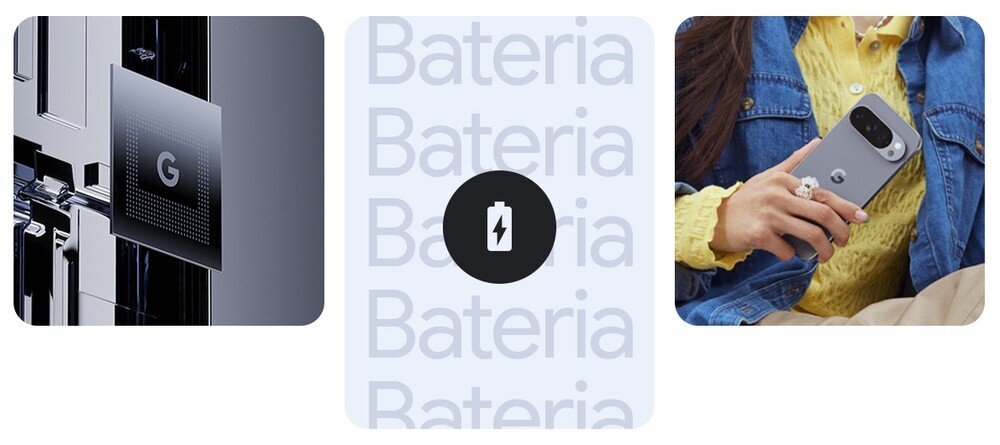 Smartfon GOOGLE Pixel 10 Pro bateria 4970 mAh szybkie ładowanie USB-C i Pixelsnap Qi2