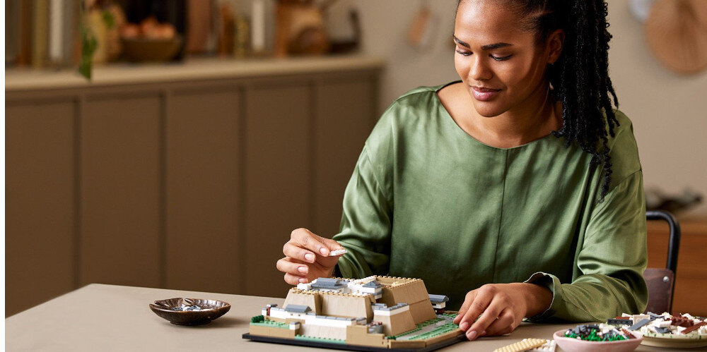 KLOCKI LEGO ARCHITECTURE ZAMEK HIMEJI 21060 zdolności rozwój kreatywność projekt