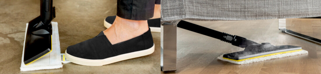 Parownica KARCHER SC 3 EasyFix 1.513-660.0 Zestaw EasyFix mocowanie rzepy technologia lameli