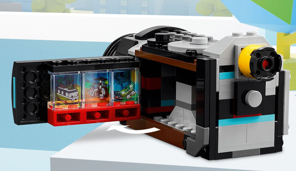 KLOCKI LEGO CREATOR 3IN1 APARAT W STYLU RETRO 31147 kamera klisza