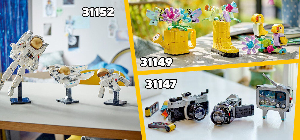 KLOCKI LEGO CREATOR 3IN1 APARAT W STYLU RETRO 31147 inne Zestawy