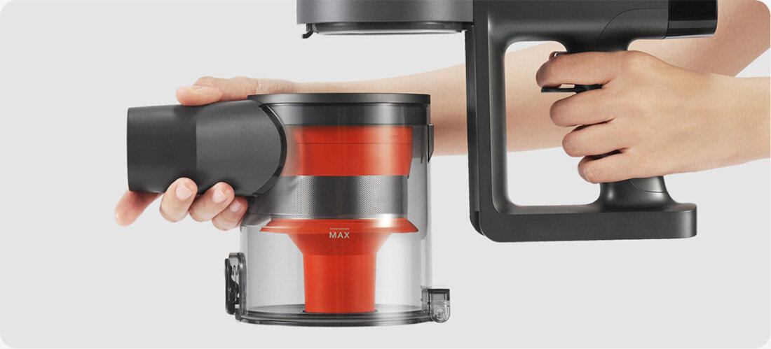 Odkurzacz XIAOMI Vacuum Cleaner G20 Max prosty w użyciu pojemność podstawka 2 w 1 wbudowany uchwyt