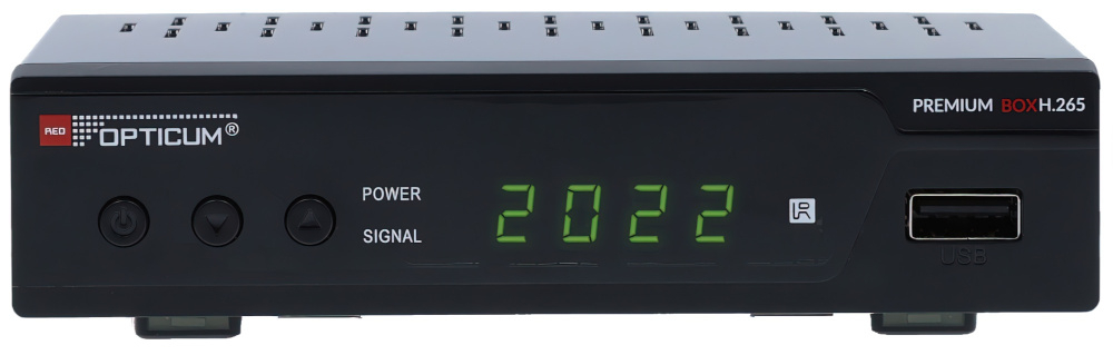 Dekoder OPTICUM Premium Box - sygnał